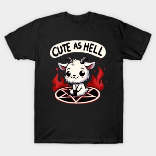 Cute as Hell Cute Goat T-Shirt